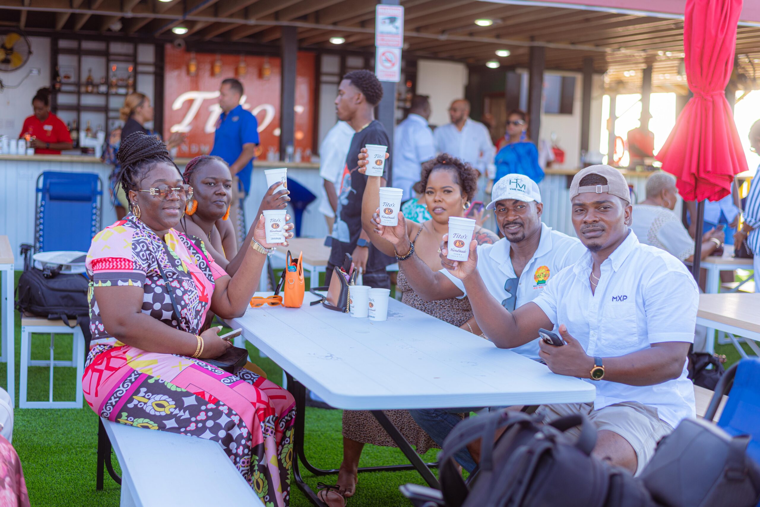 Pizza and drinks on Poko Loko