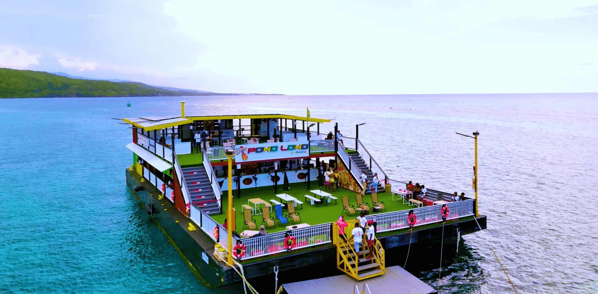 Daytime relaxing on Poko Loko